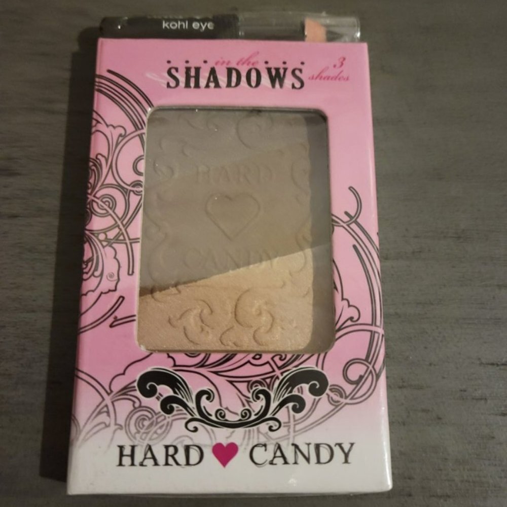 *3 FOR $9* NEW Hard Candy In The Shadows Eye Shadow Trio Flower Girl 021 liner